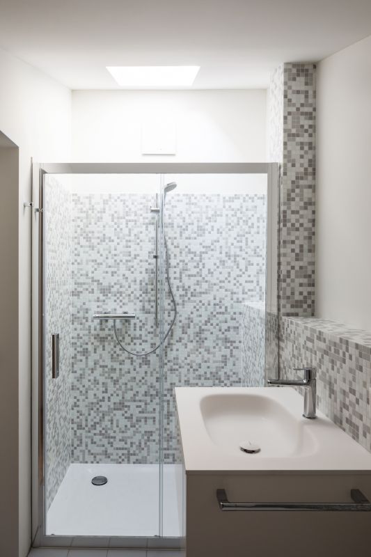 Elegant Mosaic Shower
